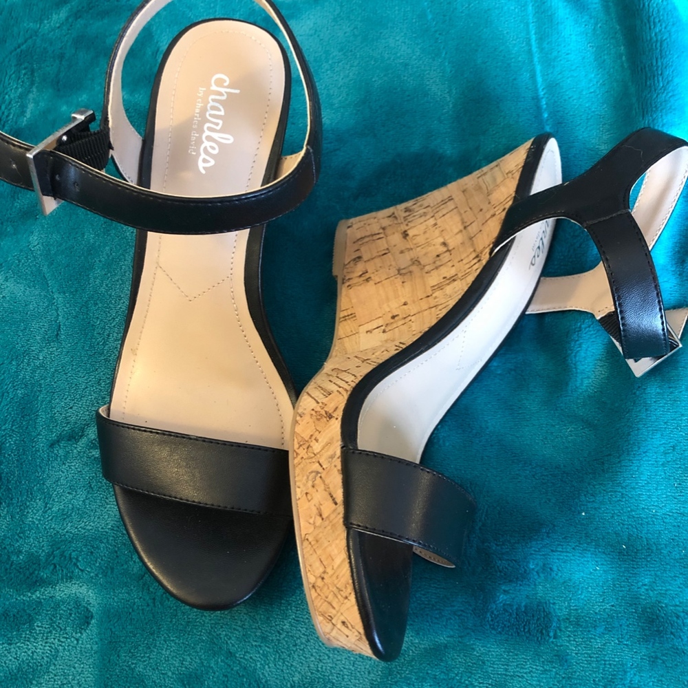 Charles By Charles & David Platform Wedges - image 2